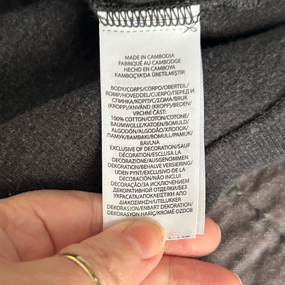 Polo Ralph Lauren Men's Charcoal Zip-Up Sweater/ Sweatshirt - Picture 12 of 14